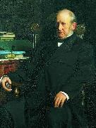 Carl Heinrich Bloch Portrait of Andreas Frederik Krieger oil painting on canvas
